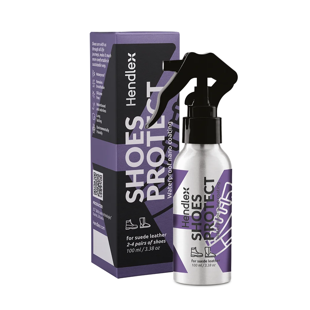 HENDLEX Shoes Protect Suede Leather Nano Coating 100ml Box APPAREL